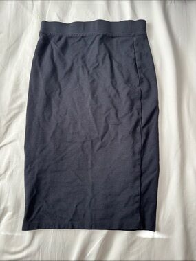 iris Black Pencil Skirt